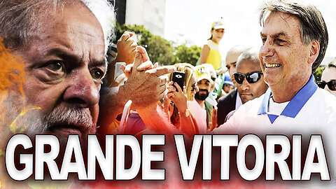BOMBA - Bolsonaro comemora vitória absoluta