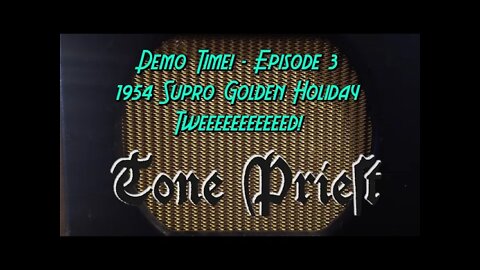 DEMO TIME! - EPISODE 3: 1954 SUPRO GOLDEN HOLIDAY (Tweeeeeeeed!)