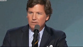 Fantastic speech by. Tucker