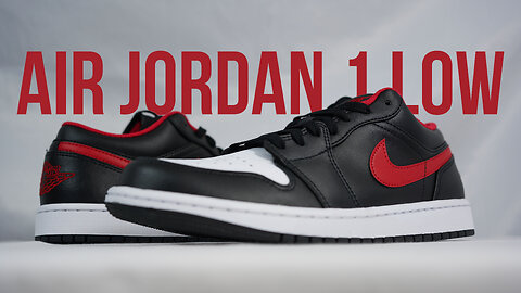 AIR JORDAN 1 LOW (fire red): Unboxing, review & on feet