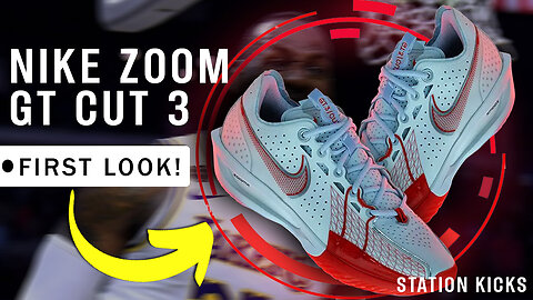 Detailed Look At The New Nike Zoom GT Cut 3 🔥STATION KICKS🔥 #sneakers #nike