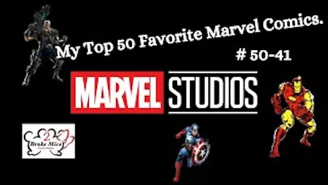 Top 50 Marvel Comic Books I Own Pt 1