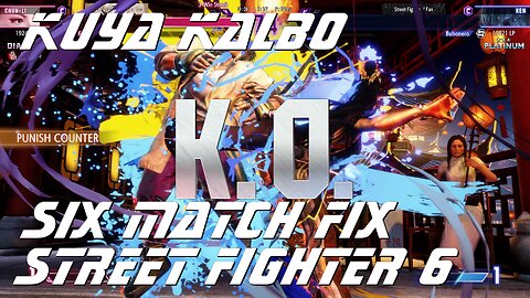 Kuya Kalbo Six Match Fix with Chun Li on Street Fighter 6 as Puyat 02-24-2024 Part 2