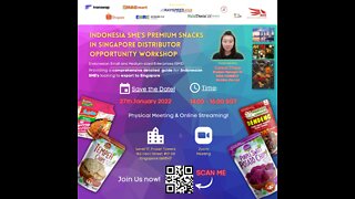 Indonesia Premium Snacks in Singapore (Workshop)