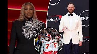 Black & White Sports on US Sports - Serena Williams ATTACKS Harrsion Butker at ESPYS! ESPN