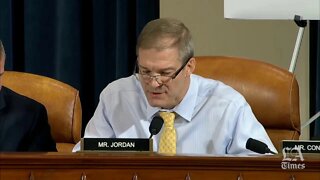 Rep. Jim Jordan questions Bill Taylor - Meme