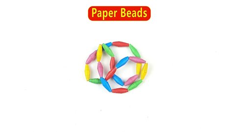 Origami Beads Bracelet I Friendship Bracelet - DIY Easy Paper Crafts