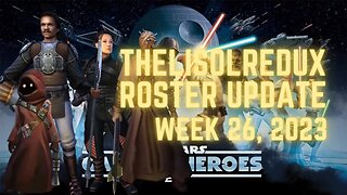 TheLisolRedux Roster Update | Week 26, 2023 | Rounding out some Jabba reqs | SWGoH