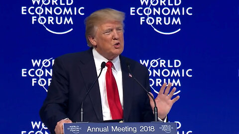 President Donald J. Trump At the World Economic Forum | (2018) President Donald J. Trump Confronts Klaus Schwab & World Economic Forum's Globalist Agenda "As President of the United States I Will Always Put America First!!!"