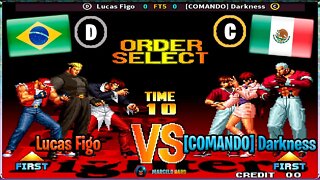 The King of Fighters '97 (Lucas Figo Vs. [COMANDO] Darkness) [Brazil Vs. Mexico]