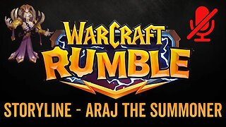 WarCraft Rumble - No Commentary Gameplay - Storyline Plaguelands - Araj the Summoner