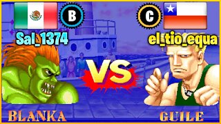 Street Fighter II' Champion Edition (Sal_1374 Vs. el_tio_equa) [Mexico Vs. Chile]