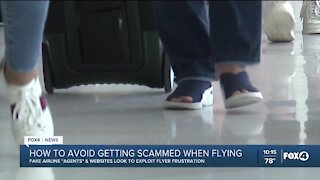 How to avoid getting scammed when flying
