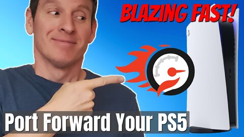 GET FASTER PS5 INTERNET GAMING SPEED | PORT FORWARDING EXPLAINED 2022