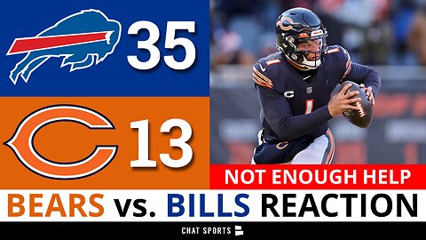 Chicago Bears vs. Buffalo Bills Postgame Show | NFL Week 16
