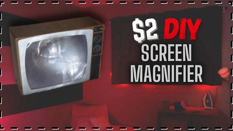 If you're on your phone now, watch this! | DIY Phone Screen Magnifier