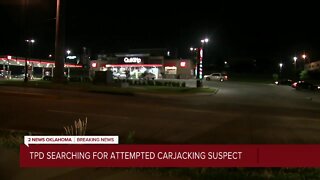 Woman stabbed by carjacking suspect