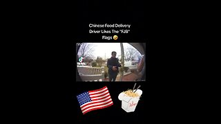 Chinese delivery guy says fuck joe Biden