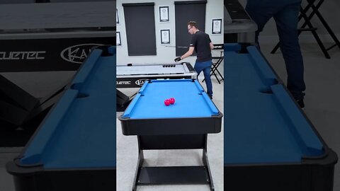 Amazing Billiard Trick Shot: I never give up @Venom Trickshots #shorts