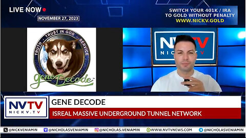Gene Decode Discusses Israel Massive Underground Tunnel Network with Nicholas Veniamin