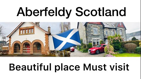 Aberfeldy beautiful place for visit|| Scotland natural beauty ||uk vlogs