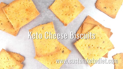 Keto Diet: Cheese Biscuits! 🧀