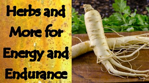 Herbs and More for Energy and Endurance