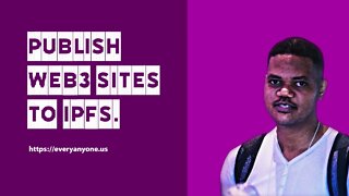 How To Build A Web3 Landing Page And Publish It To IPFS Via Unstoppable Domains.