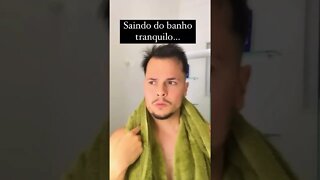 Vocês também escutam isso no banheiro?