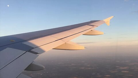 Finnair A320 Stunning Sunset Landing at London Heathrow Airport