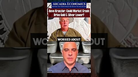 #DaveKranzler : Could Market Crash Drive #Gold & #Silver Lower 1