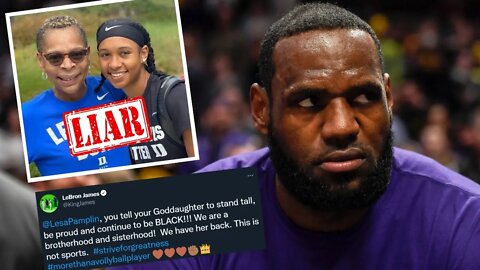 Woke LeBron James Promoted Fake Duke Volleyball Slur Story! | Rachel Richardson Plays Fake Victim!