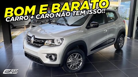 RENAULT KWID INTENSE 1.0 FLEX 2022! PREÇO E DETALHES DO COMPACTO QUE SURPREENDE! Fast Car View