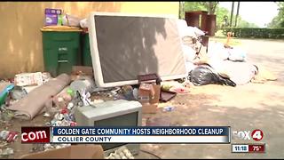 Golden Gate Community Hosts Neighborhood Cleanup