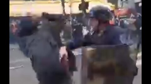 2023: France Retirement age protests - Police brutality