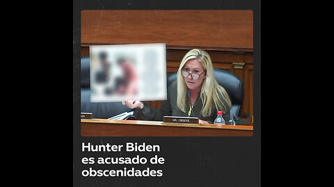 Congresista señala a Hunter Biden por fotos obscenas