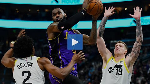 LeBron James clinches Lakers' play-in spot with 37 points, game-winning layup in overtime vs. Jazz