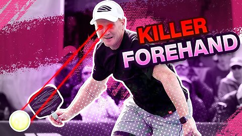 The Forehand Drive in 3 simple Steps! Play Better Pickleball by Turning Your Forehand Into a Weapon