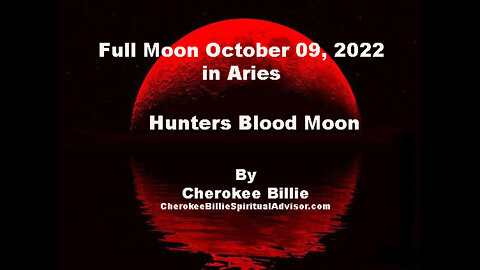 Full Moon October 09, 2022 in Aries