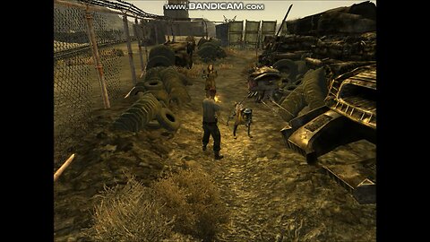 Gibson Scrap Yard | Boone & ED-E v Veronica & Rex - Fallout: New Vegas (2010) - NPC Battle 156