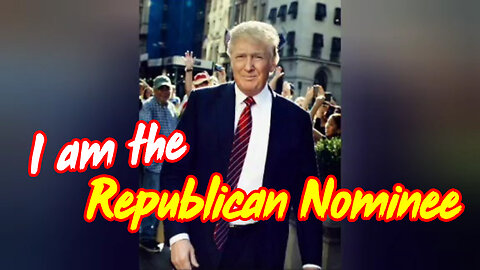 Trump Statement – ​​It’s Official, I am the Republican Nominee
