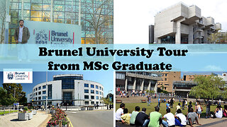 Brunel University London VLOG tour || Campus life|| Travel