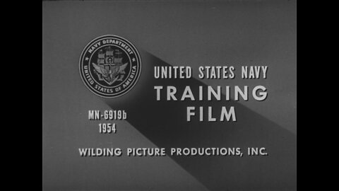 Preventive Psychiatry In The Navy, The Role Of The Junior Officer (1954 Original Black & White Film)