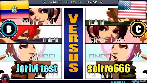 The King of Fighters 2001 (Jorivi test Vs. solrre666) [Ecuador Vs. U.S.A.]