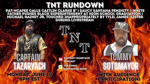 TNT RUNDOWN: Michael Rainey Jr Groped, Pat McAfee Caitlin Clark Take, Saucy Santana And More!
