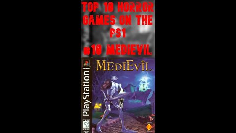 Top 10 Horror Games on the PS1 | Number 10: MediEvil #shorts