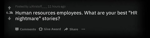 Human Resources share HORROR STORIES!(r/AskReddit Top Posts | Reddit Stories)