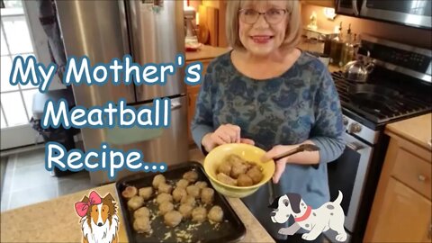 My Mother's Meatball Recipe 🍝 A Different Kind of Peace