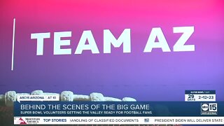 Volunteers all over the country gear up for Super Bowl LVII