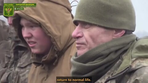 Ukrainian soldiers make the right choice - they surrender.